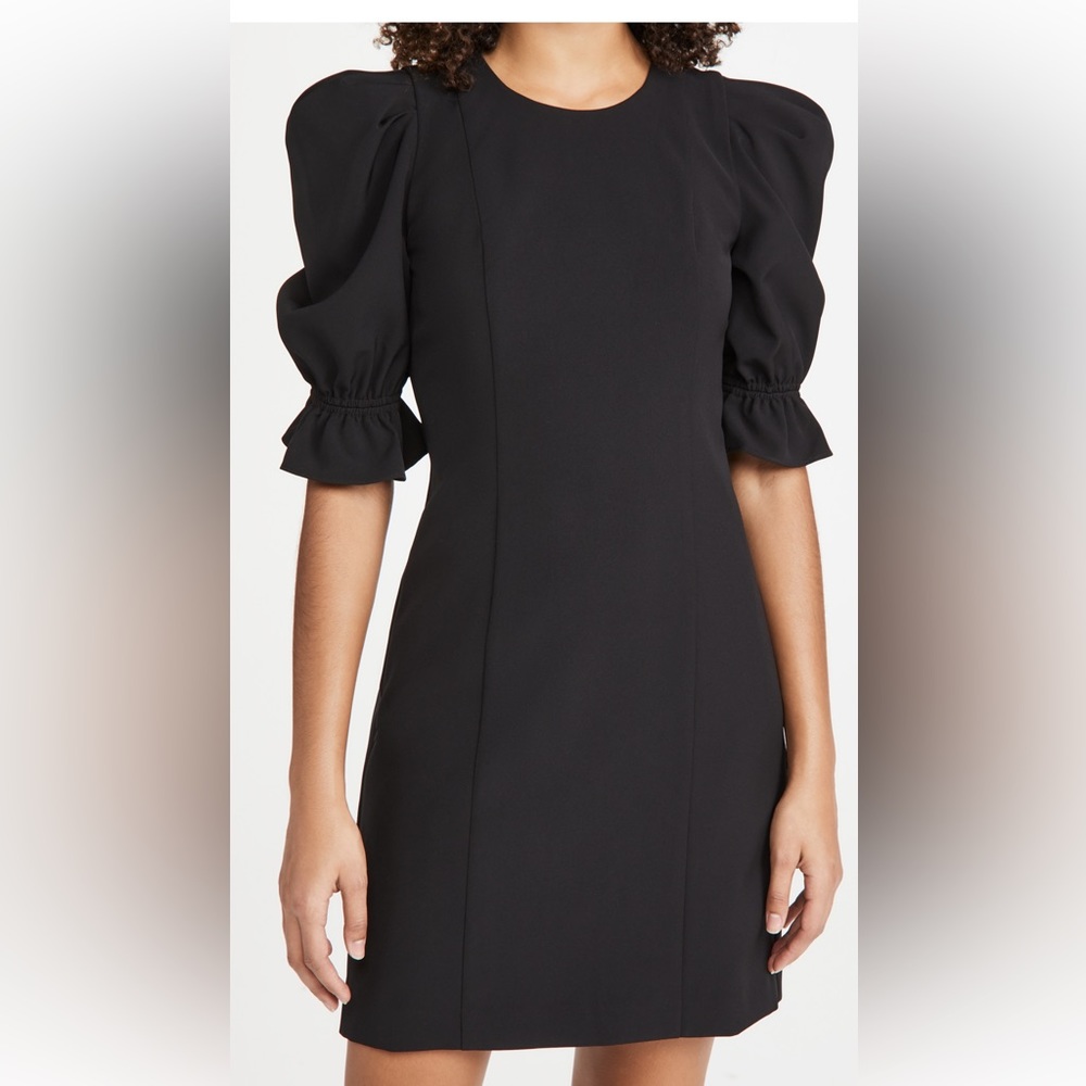 Black halo dress size 0 , perfect condition